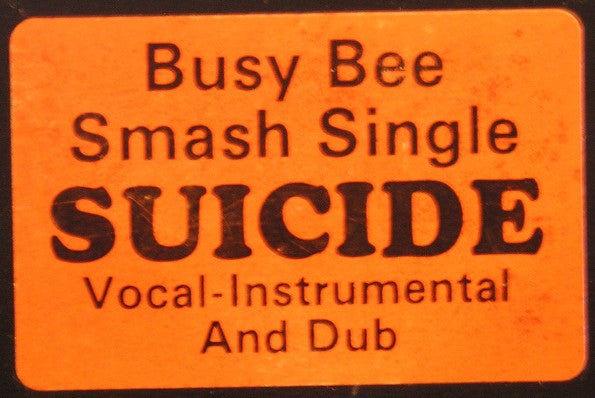 Busy Bee : Suicide (12", Single)