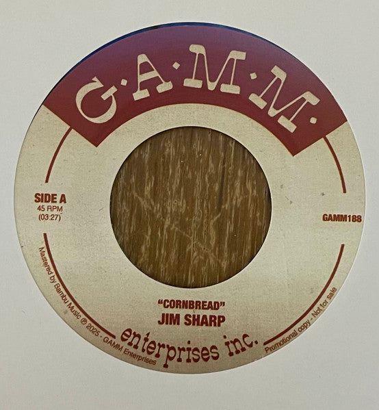 Jim Sharp (3) : Cornbread (7")