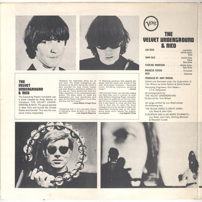The Velvet Underground & Nico (3) : The Velvet Underground & Nico (LP, Album, RE, Gat)
