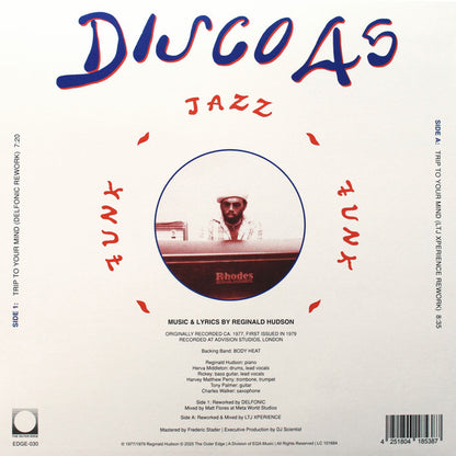 Hudson People : Trip To Your Mind (The Reworks) (12", Maxi)