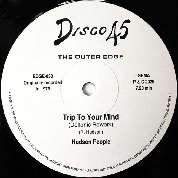 Hudson People : Trip To Your Mind (The Reworks) (12", Maxi)