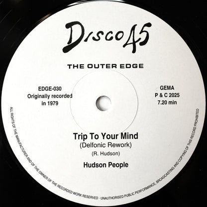 Hudson People : Trip To Your Mind (The Reworks) (12", Maxi)