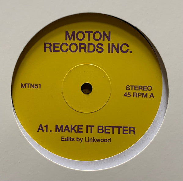 Linkwood : Linkwood Edits (12", Unofficial)