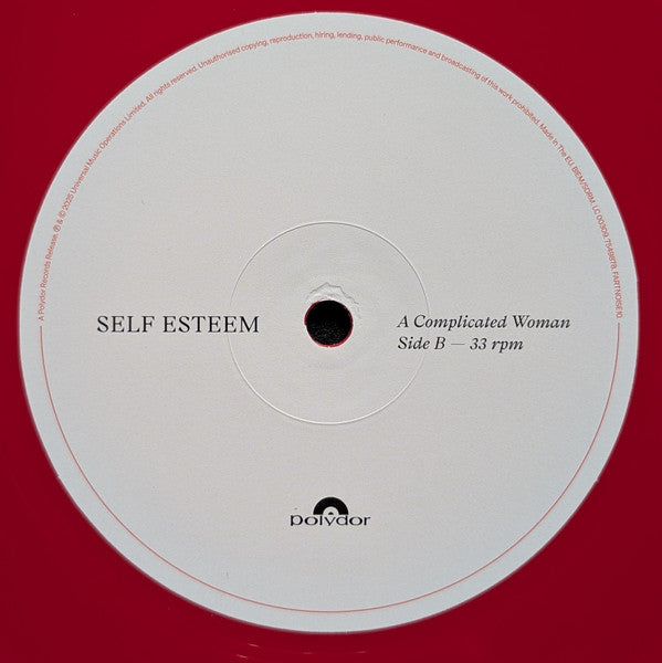 Self Esteem (3) : A Complicated Woman (LP, Album, Red)
