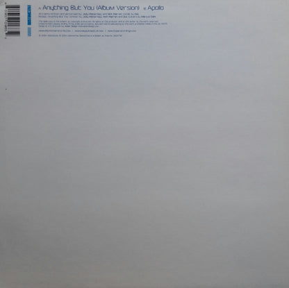 Way Out West : Anything But You (12")