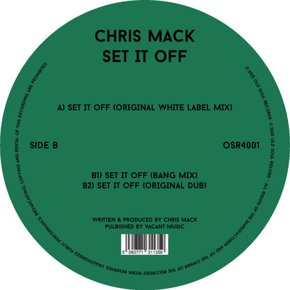 Chris Mack : Set It Off (12")