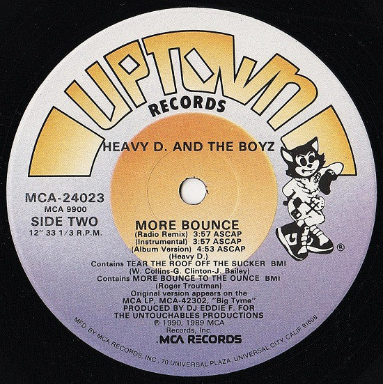 Heavy D. And The Boyz* : Big Tyme (12", Single)
