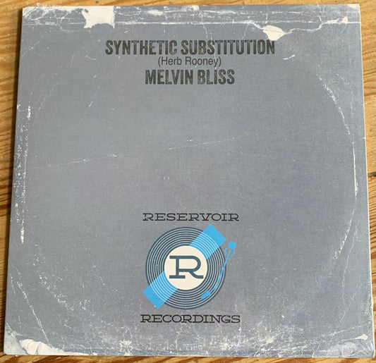Melvin Bliss : Synthetic Substitution (7")