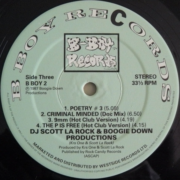 Scott La Rock* & KRS-One : Memory Of A Man And His Music (LP, Album + LP, Mixed + Ltd)