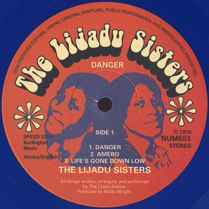 The Lijadu Sisters* : Danger (LP, Album, RE, Blu)