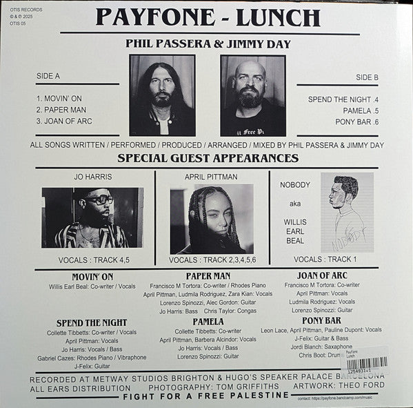 Payfone : Lunch (LP)