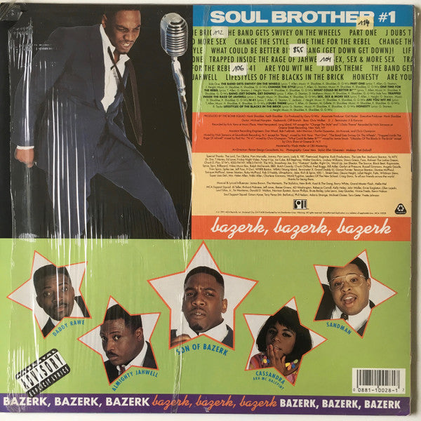 Son Of Bazerk Featuring No Self Control And The Band : Bazerk Bazerk Bazerk (LP, Album)