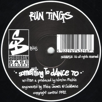 Run Tings : Back Again (12")