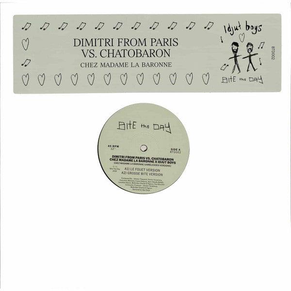 Dimitri From Paris Vs. Chatobaron X Idjut Boys : Chez Madame La Baronne (Unreleased Versions) (12")