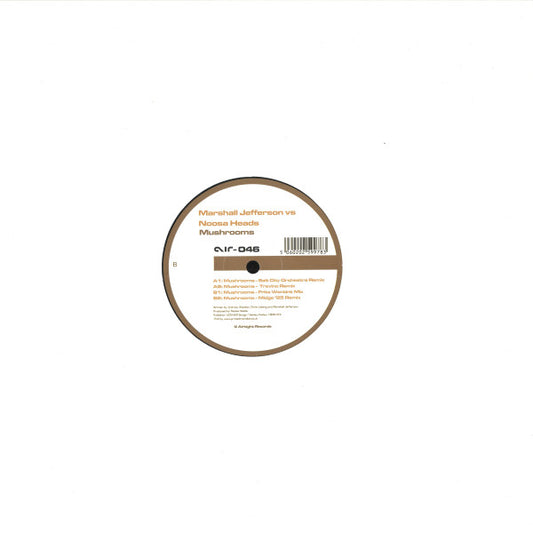 Marshall Jefferson vs Noosa Heads : Mushrooms (12")