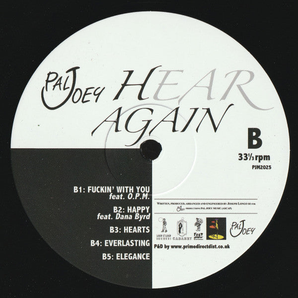 Pal Joey : Hear Again (LP, Album)