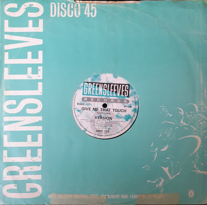 Deborahe Glasgow : Give Me That Touch (12")