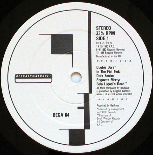 Bauhaus : 1979-1983 (2xLP, Comp, Gat)