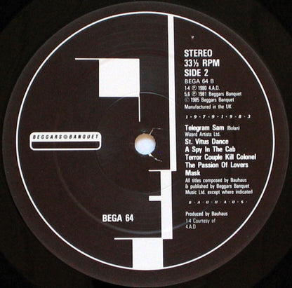 Bauhaus : 1979-1983 (2xLP, Comp, Gat)