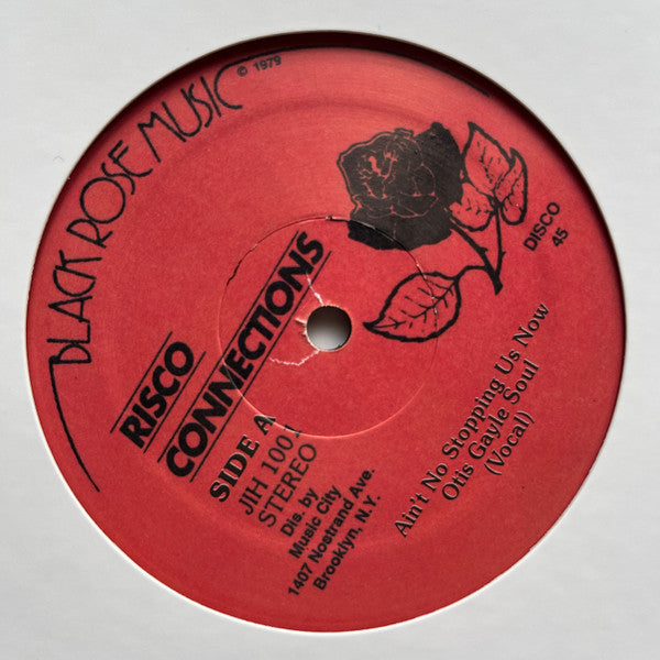 Risco Connections* : Ain't No Stopping Us Now (12", RE)