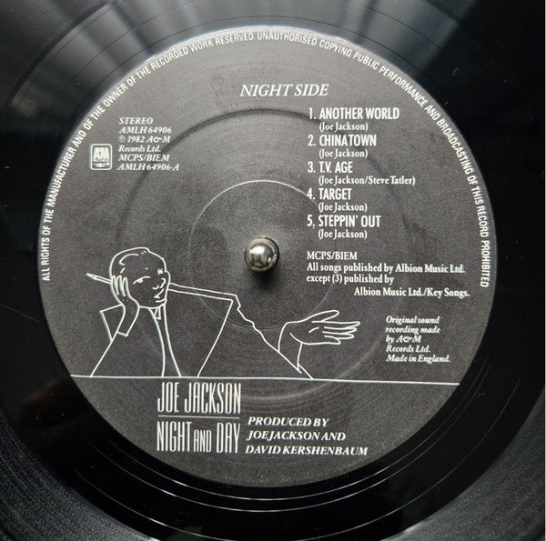 Joe Jackson : Night And Day (LP, Album, RE, Gat)