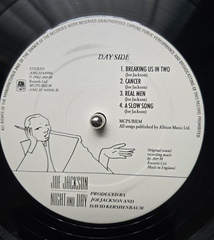 Joe Jackson : Night And Day (LP, Album, RE, Gat)