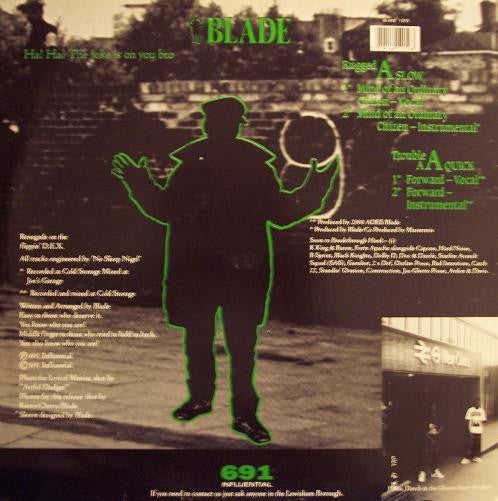 Blade (3) : Mind Of An Ordinary Citizen / Forward (12")