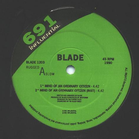 Blade (3) : Mind Of An Ordinary Citizen / Forward (12")