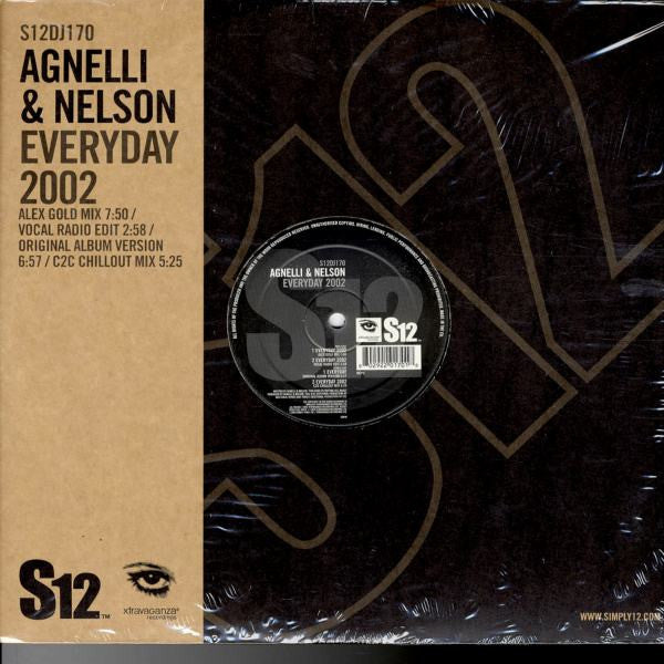 Agnelli & Nelson : Everyday 2002 (12", RE)