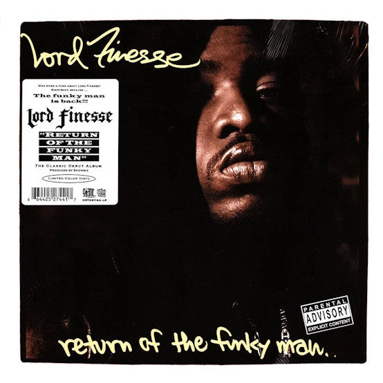 Lord Finesse : Return Of The Funky Man (2xLP, Album, Ltd, RE, Spl)