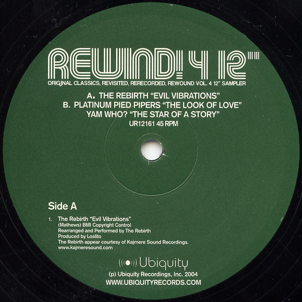 Various : Rewind! 4 12" (12")