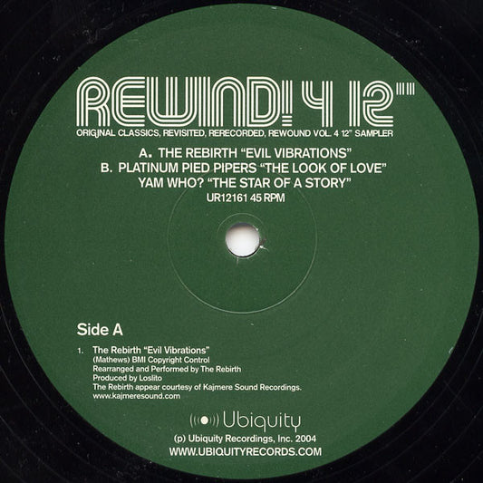 Various : Rewind! 4 12" (12")
