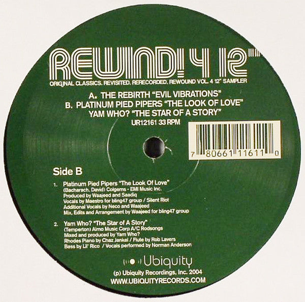 Various : Rewind! 4 12" (12")