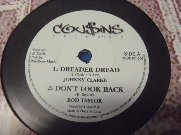 Johnny Clarke / Rod Taylor / Ambelique : Dreader Dread / Don't Look Back / Trouble Brewing (10")