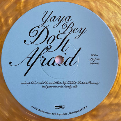 Yaya Bey : Do It Afraid (2x12", Album, Ltd, Liq)