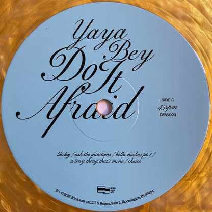 Yaya Bey : Do It Afraid (2x12", Album, Ltd, Liq)