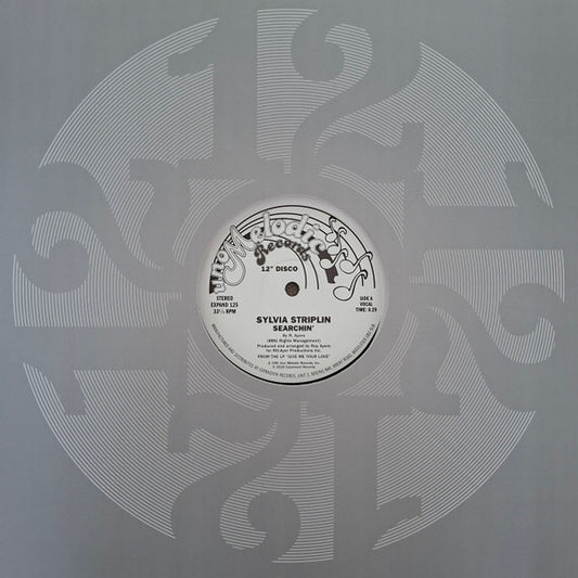 Sylvia Striplin : Searchin' (12", RE)