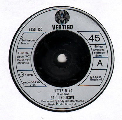 90° Inclusive : Little Wing / Slave Trade (7", Single)