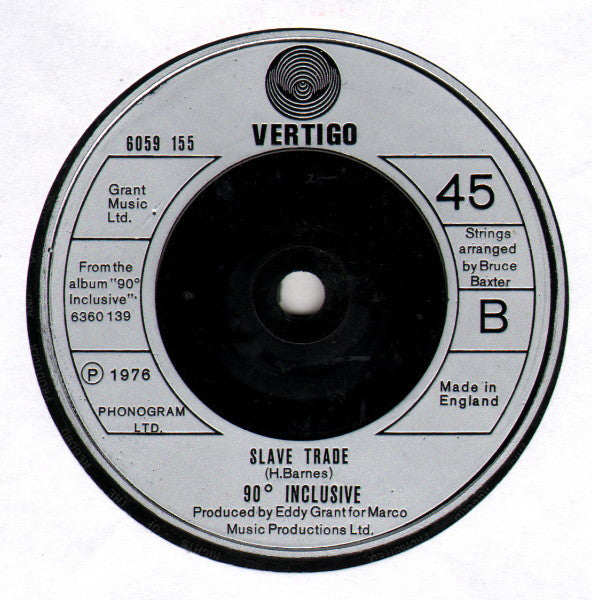 90° Inclusive : Little Wing / Slave Trade (7", Single)