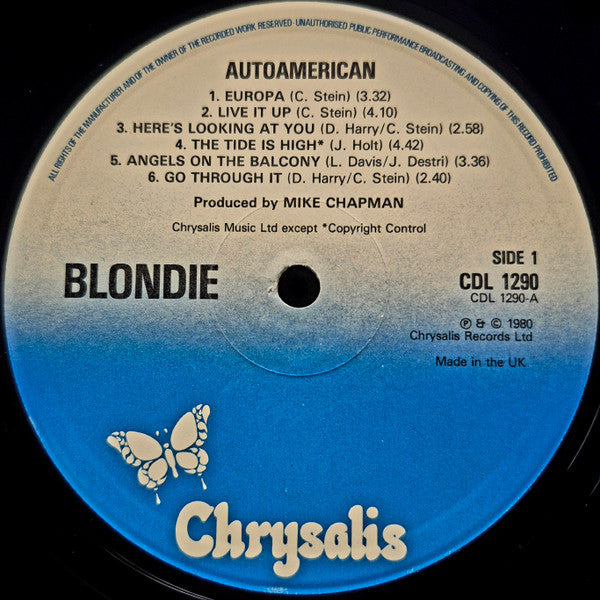 Blondie : Autoamerican (LP, Album)