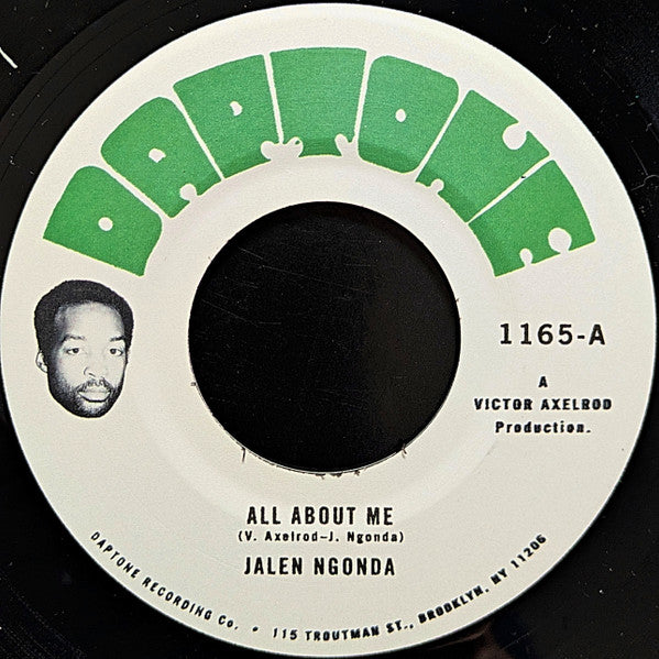 Jalen Ngonda* : All About Me (7", Single)