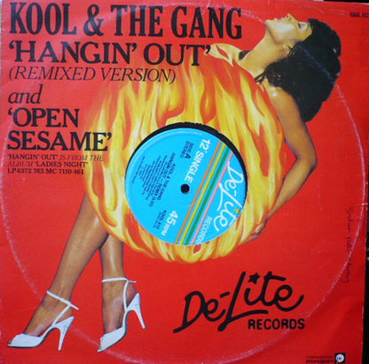 Kool & The Gang : Hangin' Out (Remixed Version) (12", Single)
