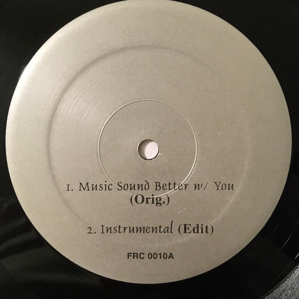 Stardust / Pépé Bradock : Music Sounds Better With You / Burnin (12", Unofficial)