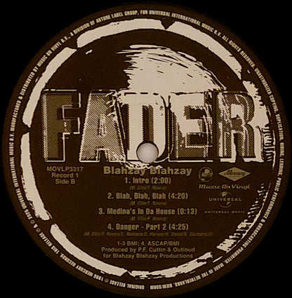 Blahzay Blahzay : Blah Blah Blah (2xLP, Album, RE, 180)