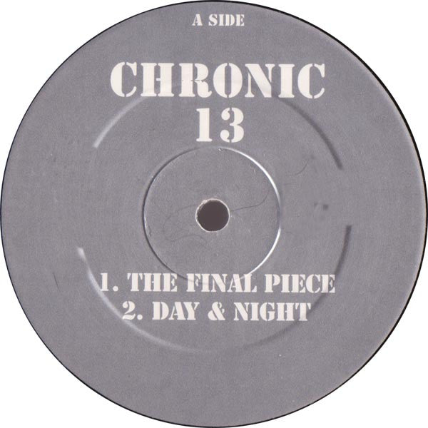 Dillinja : Chronic 13 (12")