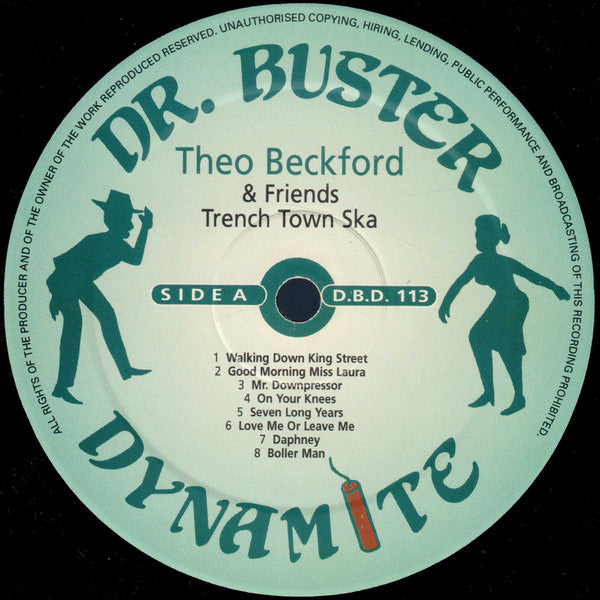 Theo Beckford  & Friends* : Trench Town Ska (LP, Comp)