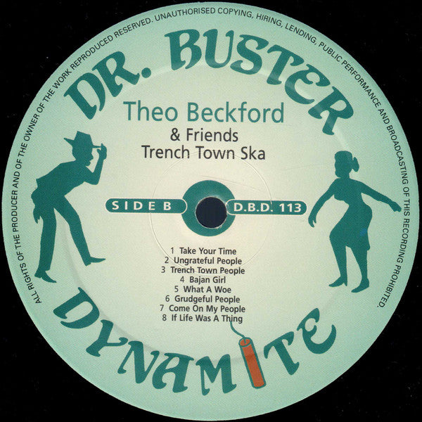 Theo Beckford  & Friends* : Trench Town Ska (LP, Comp)