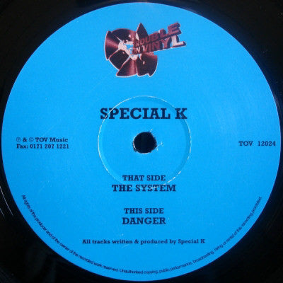 Special K : The System / Danger (12")