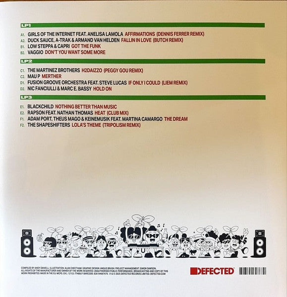 Various : Defected In The House Ibiza 2025 (3xLP, Comp)