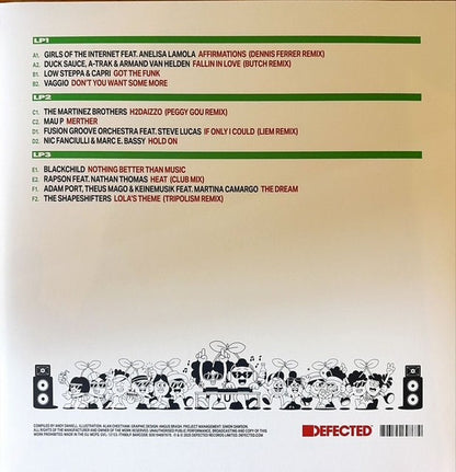 Various : Defected In The House Ibiza 2025 (3xLP, Comp)